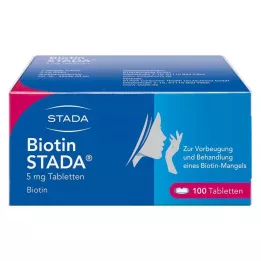 BIOTIN STADA Comprimés de 5 mg, 100 pièces