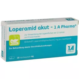 LOPERAMID Capsules durs pharmaceutiques aiguës-1a, 10 pc