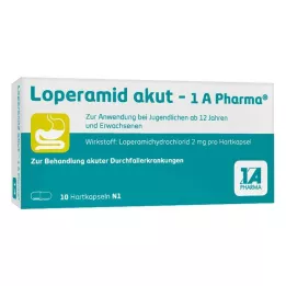 LOPERAMID gélules dures akut-1A Pharma, 10 pièces