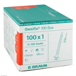 OMNIFIX Duo 100 Insulinespr.1 ml, 100X1 ml