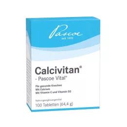 CALCIVITAN Comprimés Pascoe Vital, 100 unités