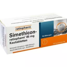 SIMEMEMICON-ratiopharm 85 mg comprimés à mâcher, 100 pc