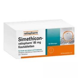 SIMETHICON-ratiopharm 85 mg comprimés à croquer, 100 pcs