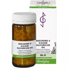 BIOCHEMIE 6 Potassium Sulfuricum D 6 comprimés, 200 pc