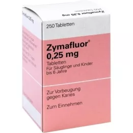 ZYMAFLUOR 0,25 mg comprimés, 250 pc