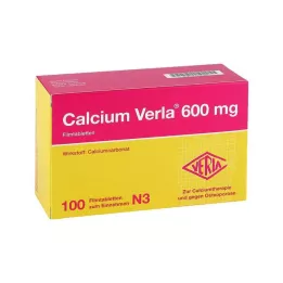 CALCIUM VERLA Comprimés pelliculés à 600 mg, 100 pièces