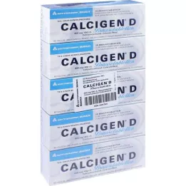 CALCIGEN Comprimés effervescents D 600 mg/400 I.E., 50 pièces