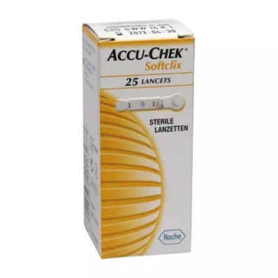 ACCU-CHEK Lancette Softclix, 25 pièces