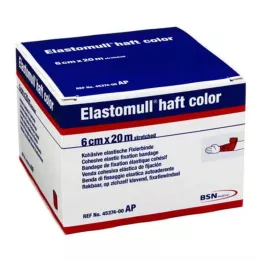 ELASTOMULL Pick -Up Couleur 6 CMX20 M Fixation rouge, 1 pc