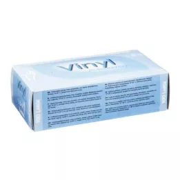 VINYL Gants sans poudre, grand format, 100 pièces