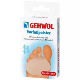 GEHWOL Coussinet en gel polymère pour lavant-pied, 1 pièce