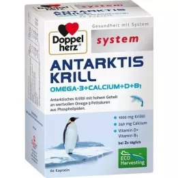 DOPPELHERZ Capsules du système de krill antarctique, 60 pc
