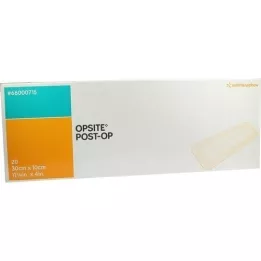 OPSITE Post-OP 10x30 cm Association individuellement stérile, 20x1 pc