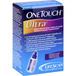 OneTouch Solution de contrôle ultra-glucose, 2x4 ml
