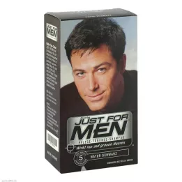 Just for men Shampooing Tint Shampoo Noir, 60 ml
