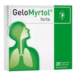 GELOMYRTOL forte capsules molles gastro-résistantes, 20 pcs