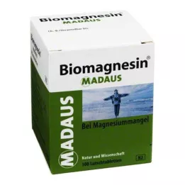 BIOMAGNESIN Pastilles Madaus, 100 pcs