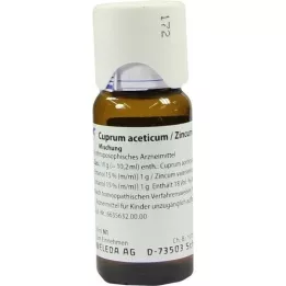 CUPRUM ACETICUM/Mélange de zincum valéridicum, 50 ml