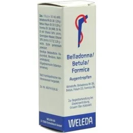 BELLADONNA/BETULA/FORMICA gouttes pour les yeux, 10 ml