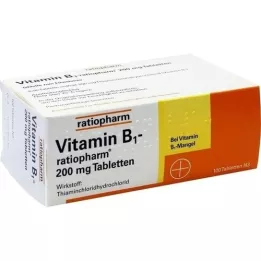 VITAMIN B1-RATIOPHARM 200 mg comprimés, 100 pc