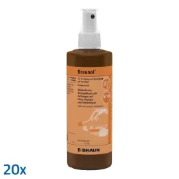 BRAUNOL Antiseptique pour muqueuses, 20X250 ml