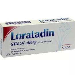 LORATADIN STADA 10 mg comprimés allergiques, 7 pc