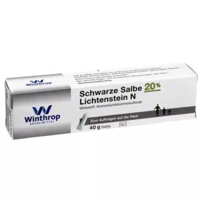SCHWARZE SALBE 20% de lichtenstein n, 40 g SCHWARZE SALBE 20% de lichtenstein n, 40 g