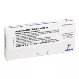 ARGENTUM D 30/ECHINACEA D 6 AA AMPOULES, 8 pc