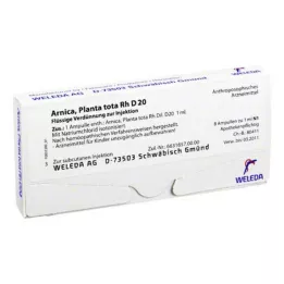 ARNICA PLANTA Rh total D 20 ampoules, 8X1 ml