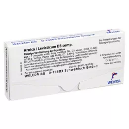 ARNICA/LEVISTICUM Ampoules D 3 comp., 8 pièces