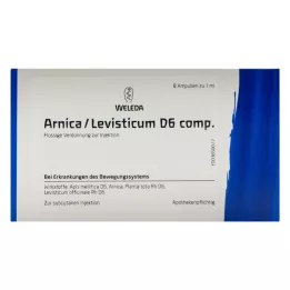 ARNICA/LEVISTICUM Ampoules D 6 comprimés, 8 x 1 ml