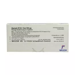 AURUM D 10 / COR D 4 AA AMPOULES, 8X1 ML