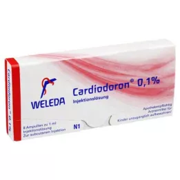 CARDIODORON Solution injectable à 0,1 %, 8 x 1 ml