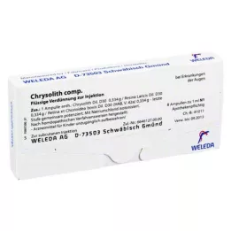 CHRYSOLITH Ampoules comp., 8X1 ml