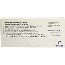 FERRUM SIDEREUM COMP.ampoules, 8x1 ml