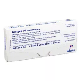 GENCYDO Solution dinjection à 1%, 8 pc