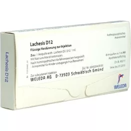 LACHESIS D 12 ampoules, 8x1 ml