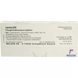 LEVICO D 3 ampoules, 8x1 ml