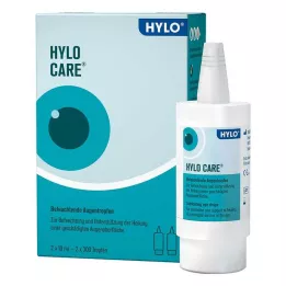 HYLO-CARE gouttes oculaires, 2x10 ml