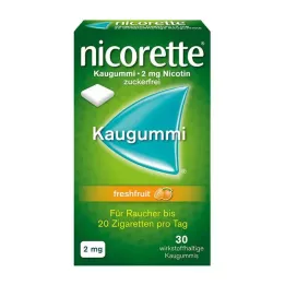 NICORETTE 2 mg de mât de fruits frais, 30 pc
