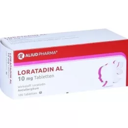 LORATADIN AL 10 mg comprimés, 100 pc