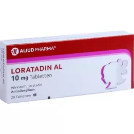 LORATADIN AL 10 mg comprimés, 20 pc