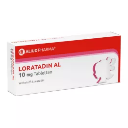 LORATADIN AL Comprimés de 10 mg, 20 pièces