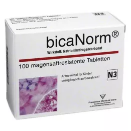 BICANORM comprimés gastro-résistants, 100 pcs