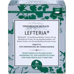 LEFTERIA Comprimés, 100 pièces