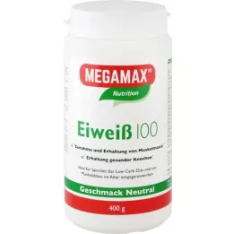 EIWEISS 100 poudre de mégamax neutre, 400 g