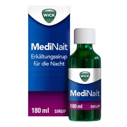 WICK Sirop contre le rhume MediNait, 180 ml