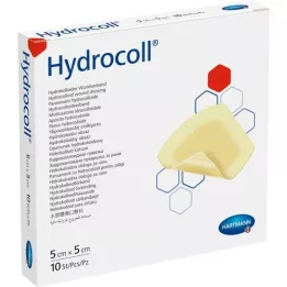 HYDROCOLL Association des plaies 5x5 cm, 10 pc