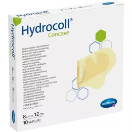 HYDROCOLL Association des plaies concaves 8x12 cm, 10 pc
