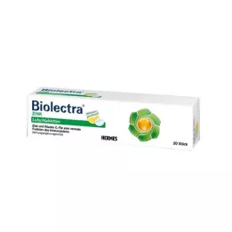 BIOLECTRA Pastilles de zinc, 20 pièces